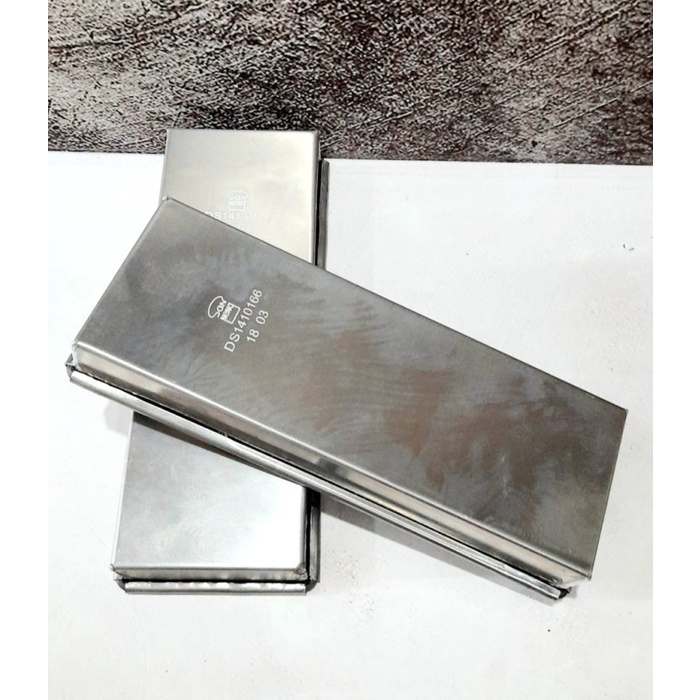 Sanneng DS1410166 - Loyang Brownies Stainless Tebal Premium 30x11.5cm///