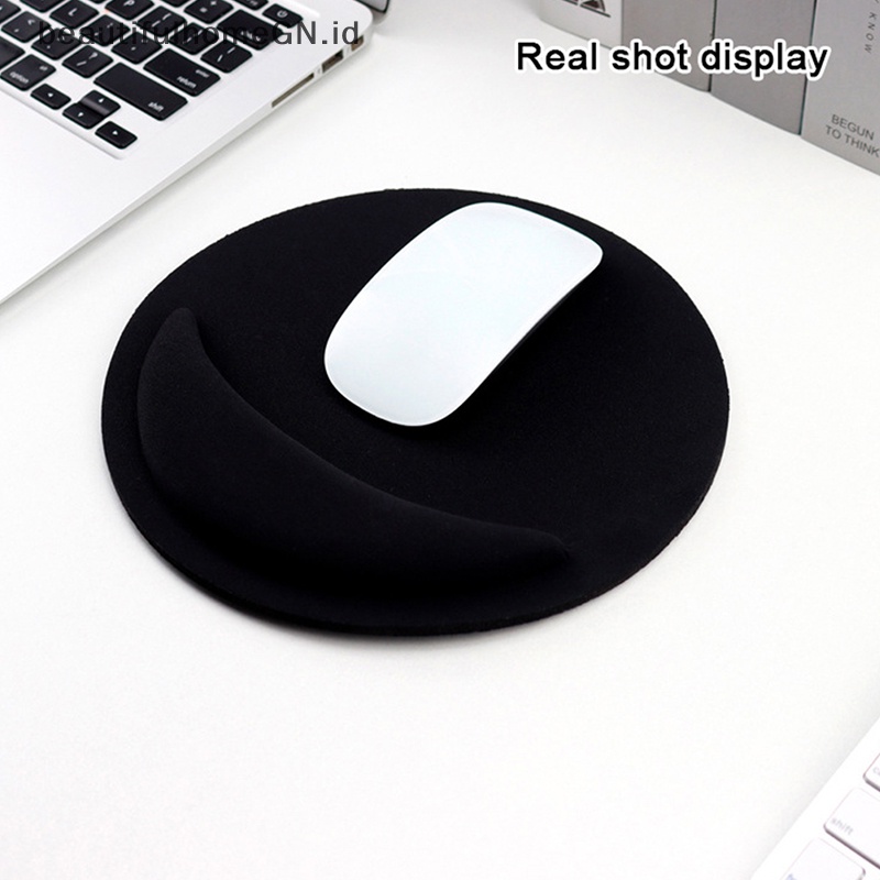 {Cantik} Alas Mouse Pergelangan Tangan EVA Bulat Penopang Pergelangan Tangan Mouse Komputer Slow Rebound Memory Foam~