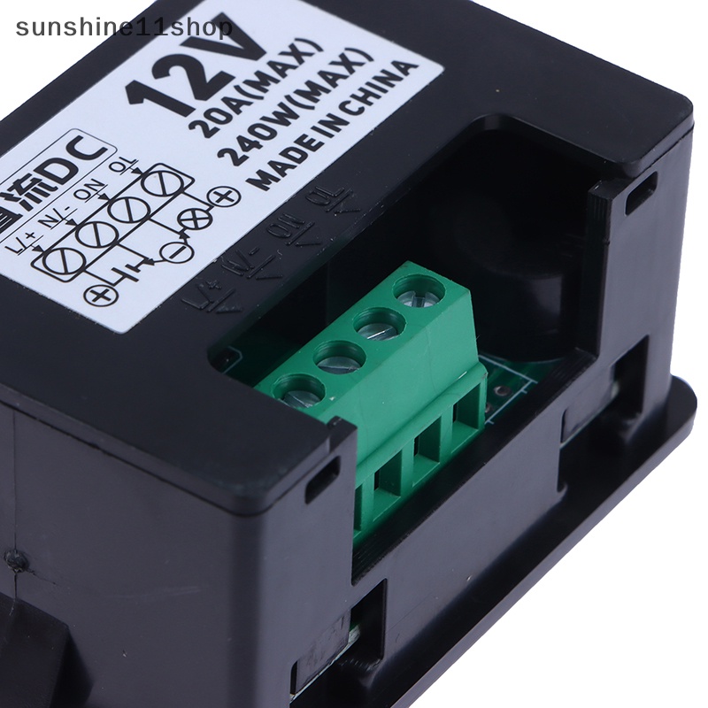 Sho Digital Time Delay Switch Relay T2310 Modul Kontrol Timer Buka Power Supply N