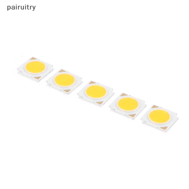 Prt 5PCS LED Bridgelux Chip Cob3 /5 /7 /10 /12W 13*13mm 300mA Kualitas Tinggi Kecerahan Tinggi Untuk Reparasi Tabung Lampu Sorot Bohlam PRT