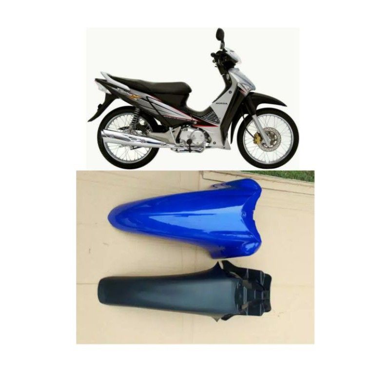 Spakbor Set Motor Honda Supra X 125 Lama Tahun 2006 Warna Hitam Biru Merah Berkualitas