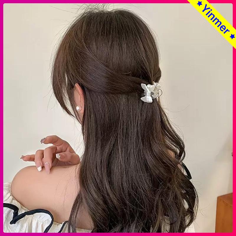 COD✨ Jepit Rambut Simpul Busur Jepit Rambut Wanita Musim Semi Temperamen Lembut Jepit Rambut Putri Aksesori Rambut Putri-Yinmer