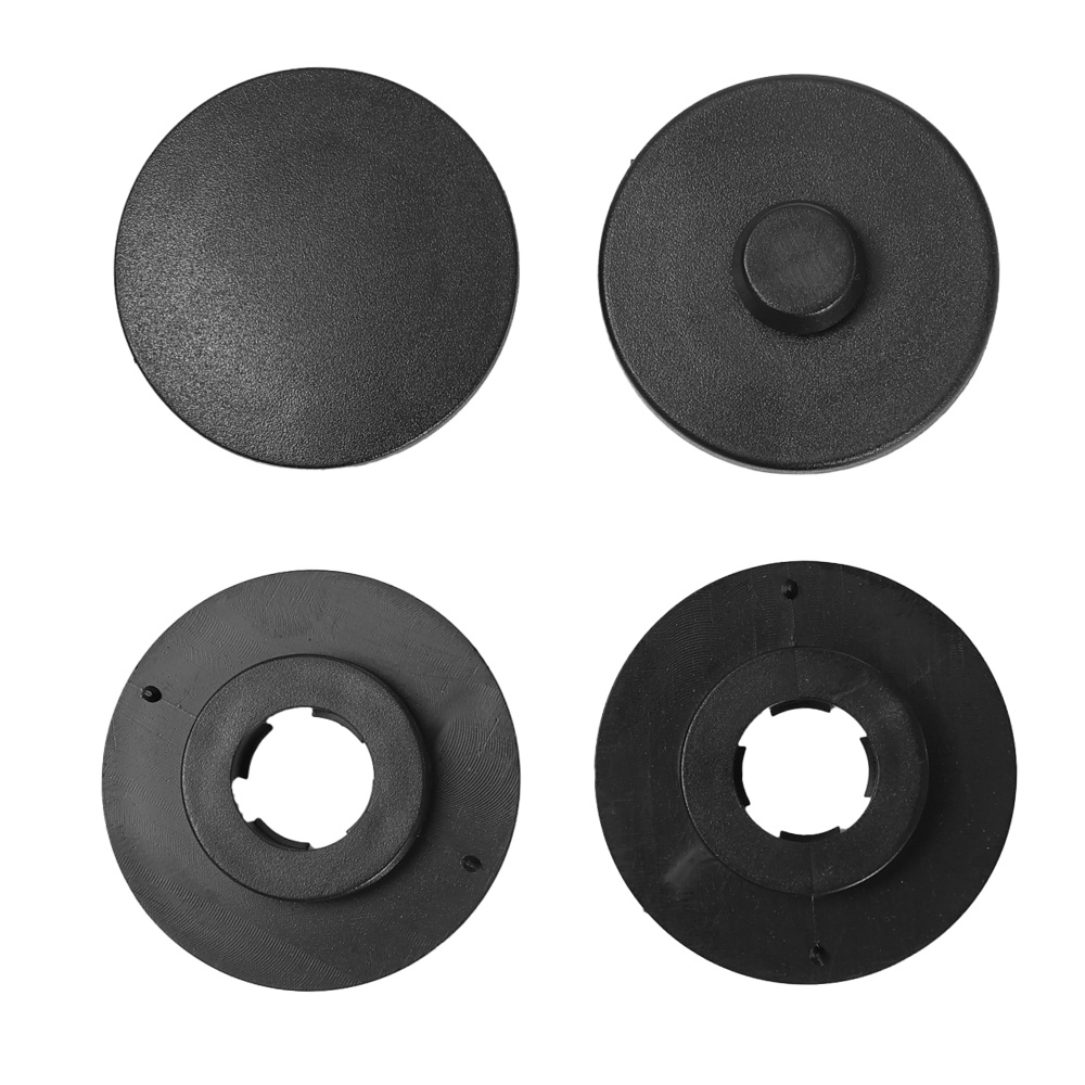 1set Universal Car Pad Double Layer Fixing Clip/ Detachable Black Foot Cushion Fixed Buckle Fastener Aksesoris Interior Mobil