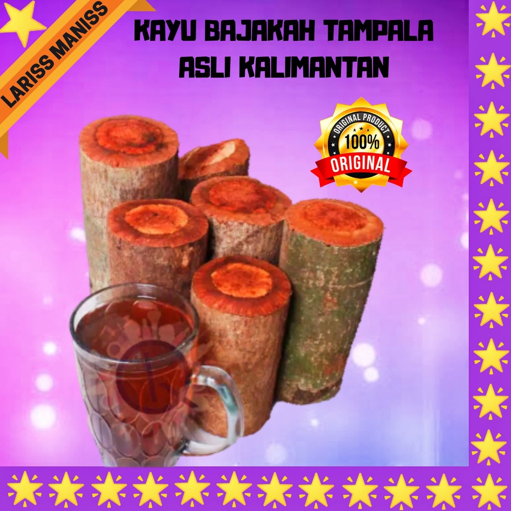 

KAYU BAJAKAH TAMPALA 1KG ASLI KALIMANTAN MINUMAN OBAT HERBAL TRADISIONAL KANKER TUMOR BERKUALITAS