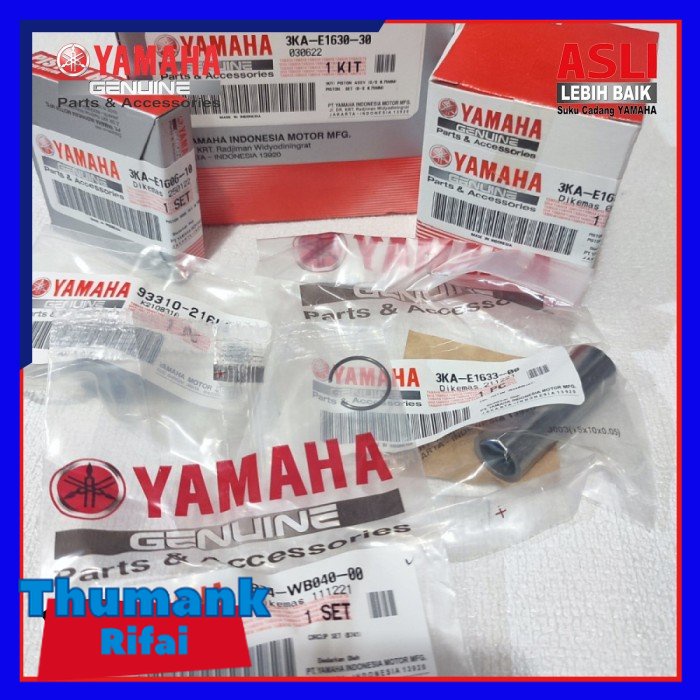 Piston Kit RX King OS 75 3KA-E1630-30 Yamaha Genuine Parts