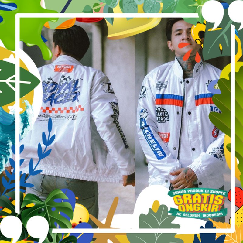 NASCAR JACKET - NASCAR PRIA/WANITA - NASCAR JACKET RACING - NASCAR BASEBALL JACKET - NASCAR SUPERMOT