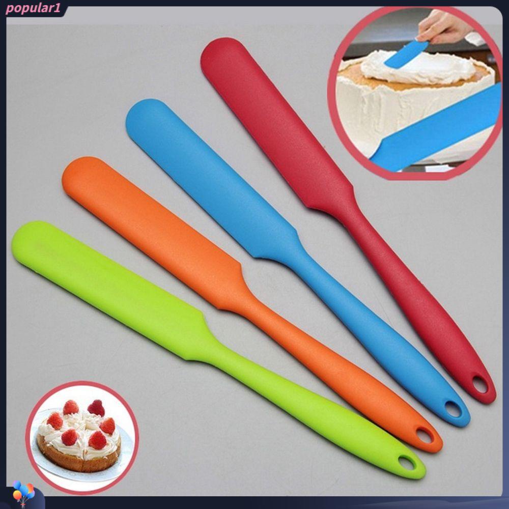 Populer Spatula Silikon DIY Fondant Pastry Tools Baking Scraper