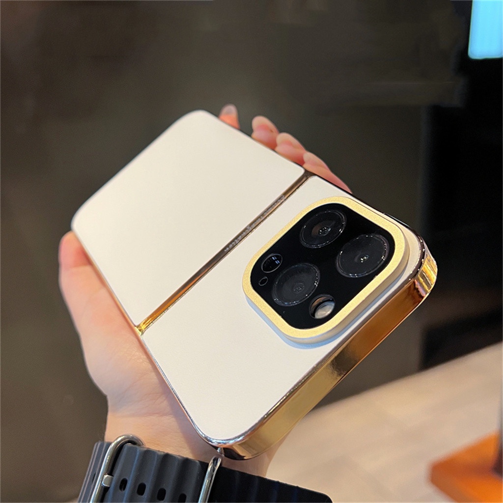Premium new Case iPhone 14 Pro Max14 Plus Case Dengan Kamera Perlindungan Lensa Iphone13 Pro Max Kulit Mewah Tertutup Penuh Perlindungan shockproof hard back cover
