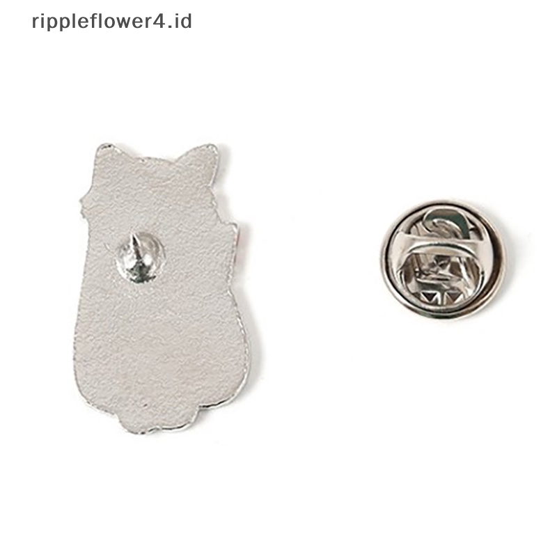 {rippleflower4.id} Anda Aman Dengan Saya Bendera Hujan Kebanggaan Pecinta LGBT Enamel Bros Kerah Pin Untuk Ransel Lencana Hiasan Perhiasan~