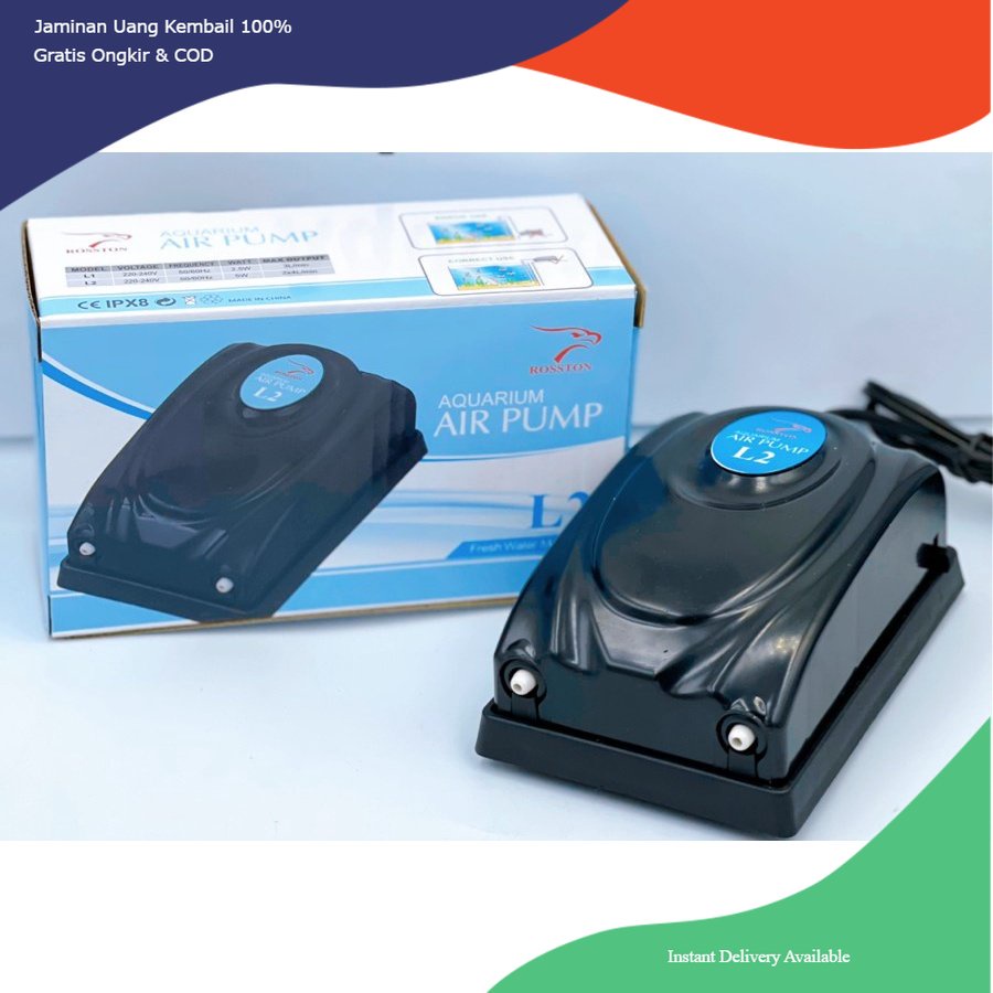 mesin aerator 2 lubang, aerator 2 lubang, air pump 2 lubang, mesin gelembung udara 2 lubang, mesin a