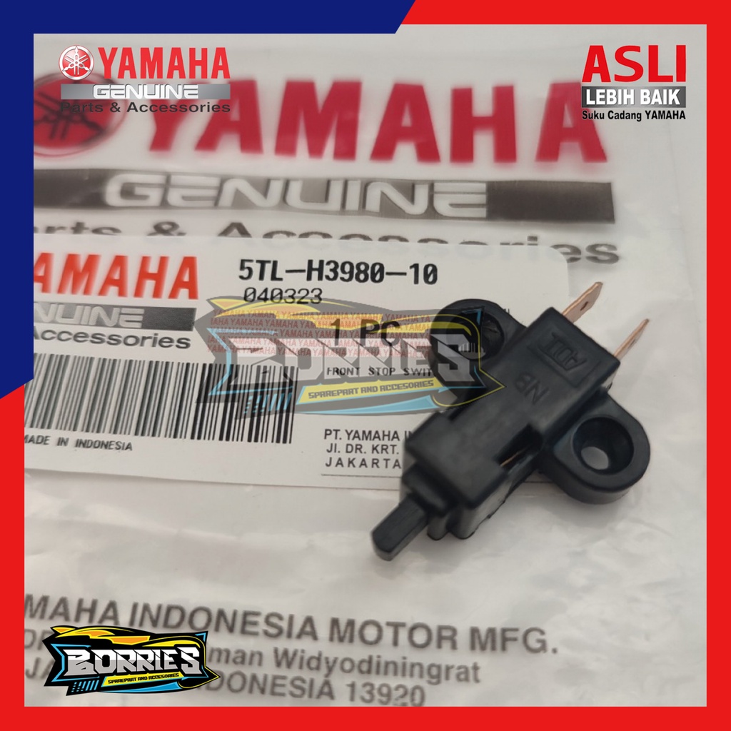 front stop switch lampu stop rem belakang kiri Mio sporty smile Fino Xeon karbu 5TL-H3980-10