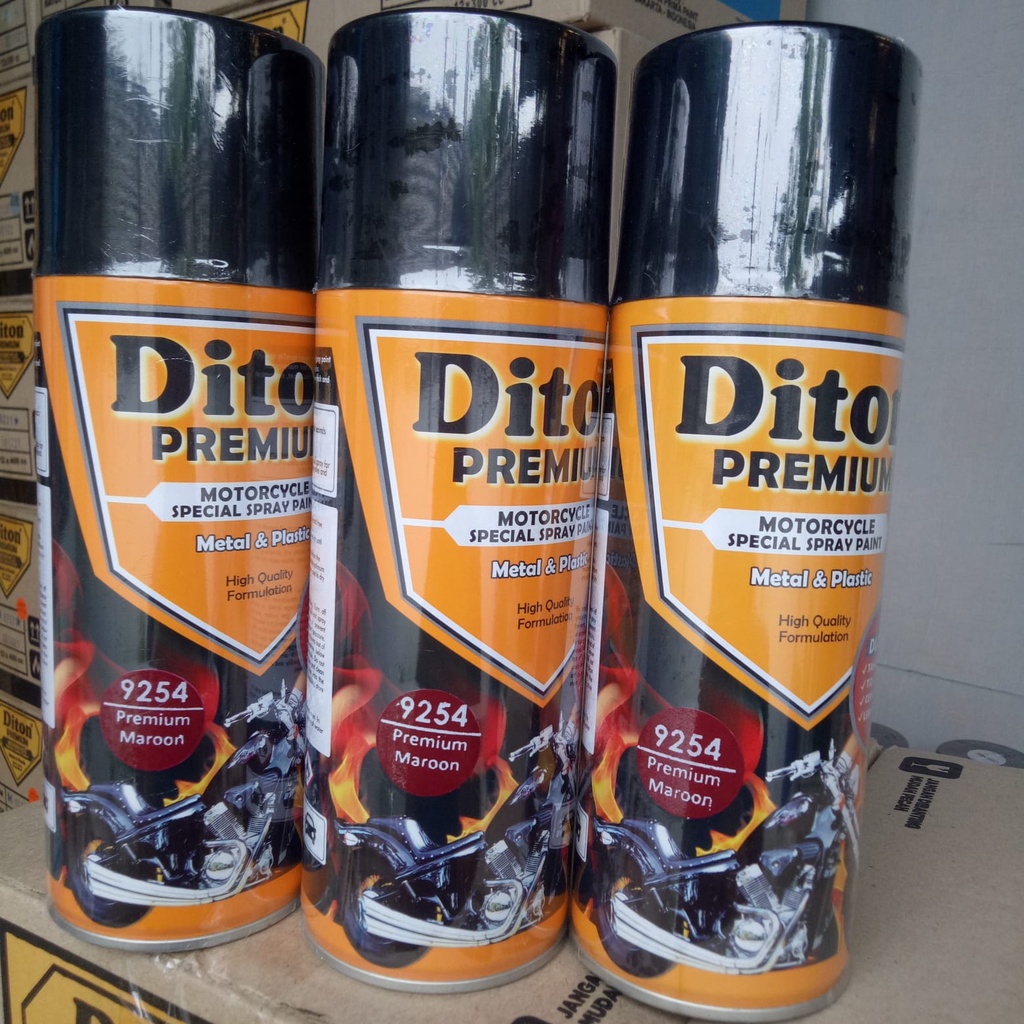 Pilox Pilok Diton premium maroon 9254 400cc Pilok maron marun merah hati