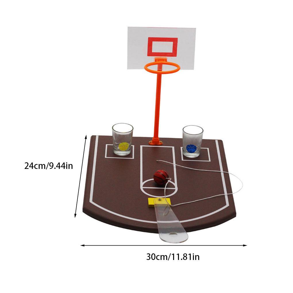 Meja Mini Basket Permainan Minum Lucu Papan Menembak Hiburan Pesta Keluarga Fun Sports Toy Nikmat Luar Ruangan