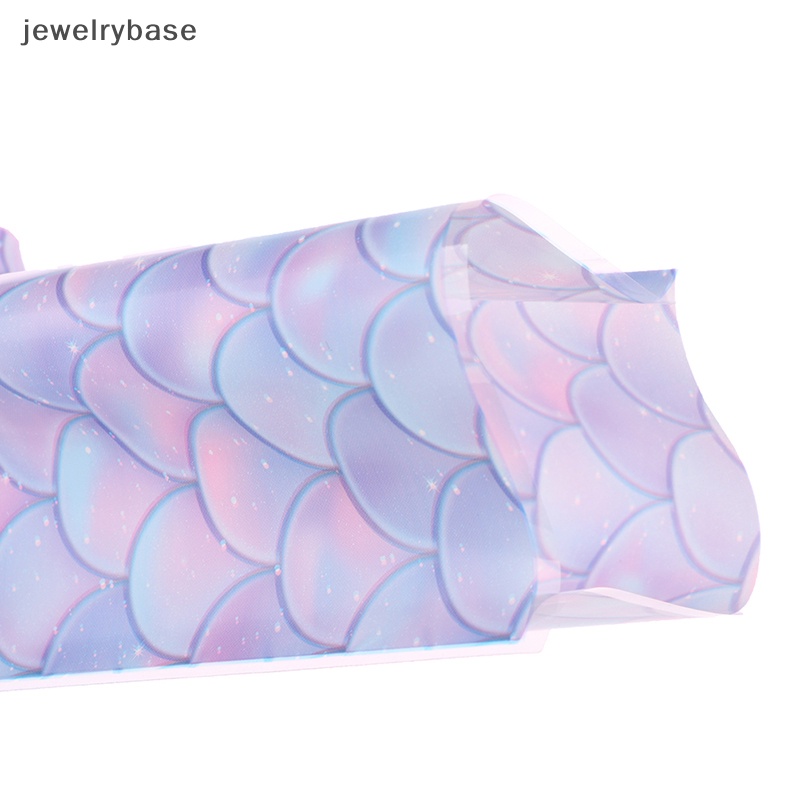 [jewelrybase] 50 Pcs Mermaid Pesta Hadiah Tas Biskuit Packing Bag Mermaid Tail Timbangan Traktir Tas Butik