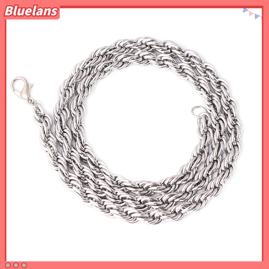 [BLS] Neck Wear Kalung Pria Gaya Colorfast Electroplating Multi-size Untuk Hadiah