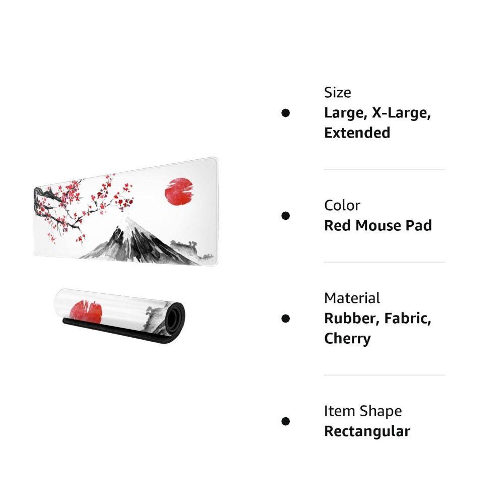 Populer Mouse Pad Kantor Non-Slip Gaming Ink and Wash Desk Pad