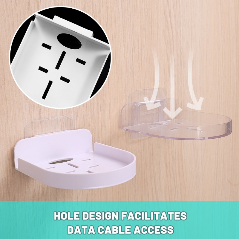 Rak Penyimpanan Kamera Yang Dipasang Di Dinding Bebas Pukulan/Rak Penyimpanan Drainase Tahan Lembab Kamar Mandi Mini/Bracket Dinding Rumah Universal/Braket Monitor Perekat Diri Tanpa Jejak Yang Kuat