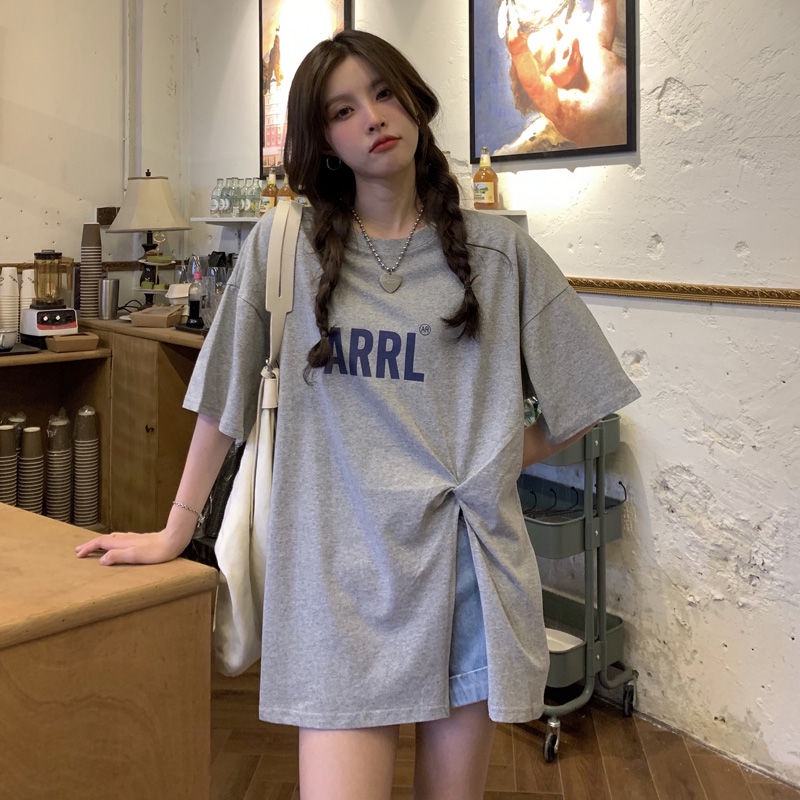 Terbaru Atasan Wanita Lengan Pendek Oversize Casual Kaos