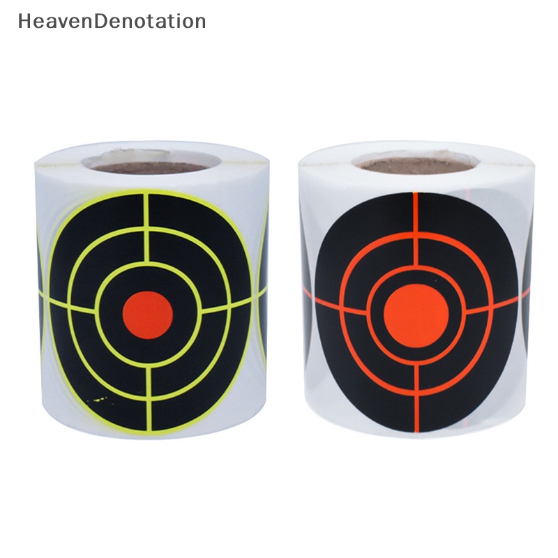 [HeavenDenotation] 100 /250pcs Stiker Shoog Target Tembak Splatter Untuk Latihan Shoog HDV