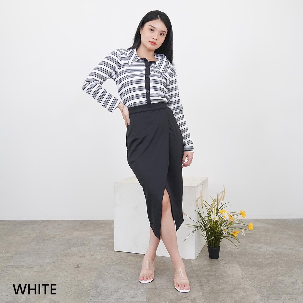 One Set Cardigan Moala Atasan Wanita Top