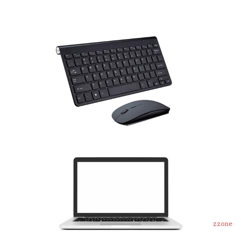 Zzz2 Mouse Keyboard Multimedia Mini 4Ghz Combo-Set Keyboard Dan Mouse Wireless Slim