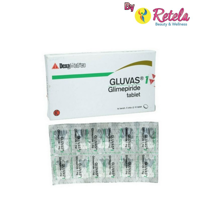 Gluvas 1mg Tab 10`S