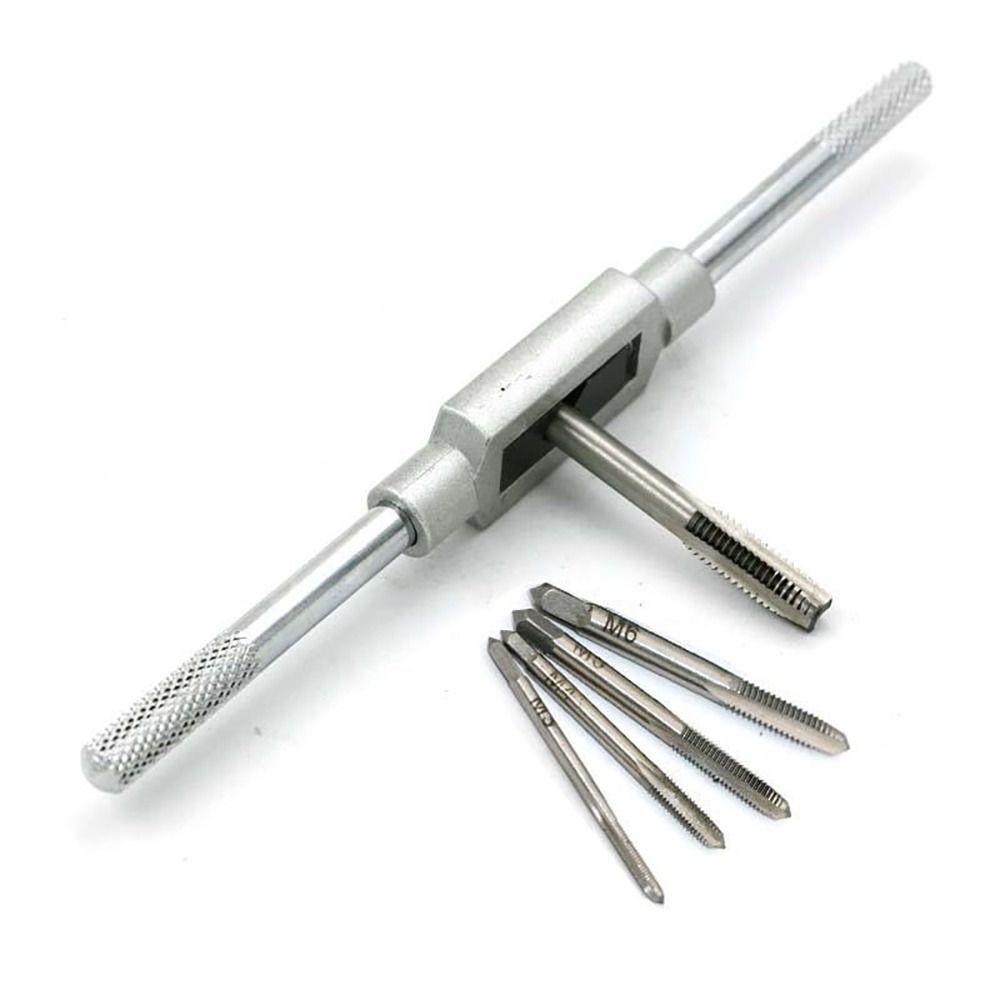 TOP Hand Tapping Tools Adjustable Die Wrench Screw Taps Drat Colokan Taps Hand Tools Thread Tap Twist Bit