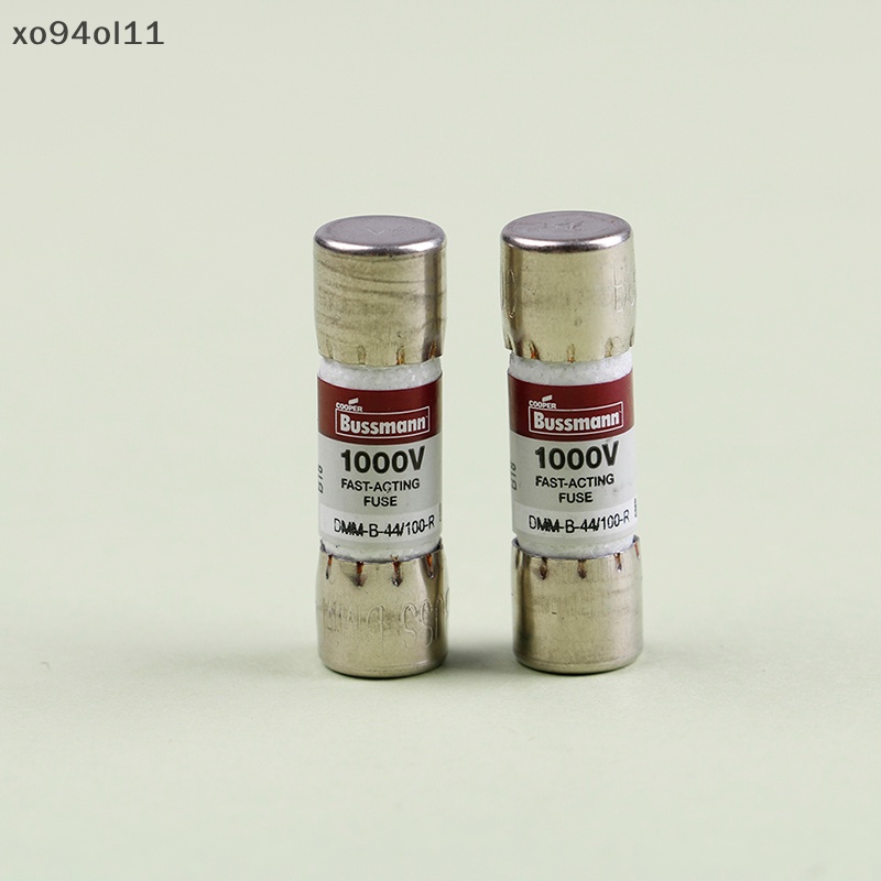 Xo 2Pcs DMM-B-44 /100-R DMM-44 /100R fuse 10x35mm 440ma 1000v Untuk multimeter OL