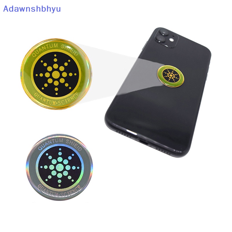 Adhyu Stiker Anti-Radiasi Universal Handphone Bulat Kuantum Perisai Stiker Untuk PC Laptop Perlindungan EMF Sticker ID