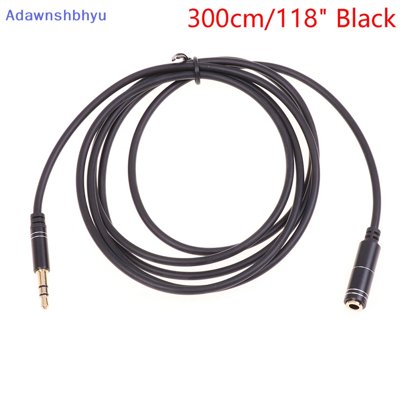 Adhyu 3.5 Jack Extension Kabel Audio Headphone Kawat Speaker AUX Cord 1.5M 300cm 5M ID