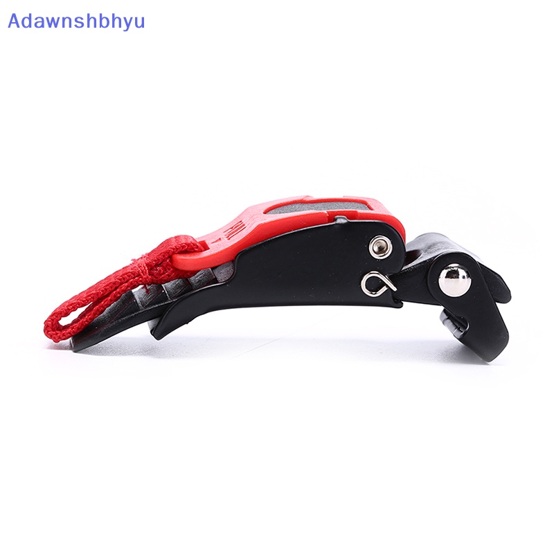 Adhyu 1biji Quick Release Helmet Strap Buckle Gesper Tarik Hitam &amp; Merah ID