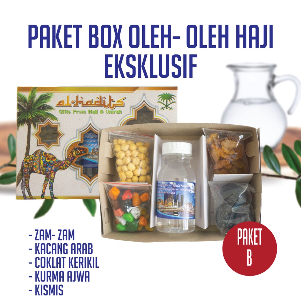

PAKET OLEH-OLEH HAJI DAN UMROH EKSKLUSIF-PAKET B