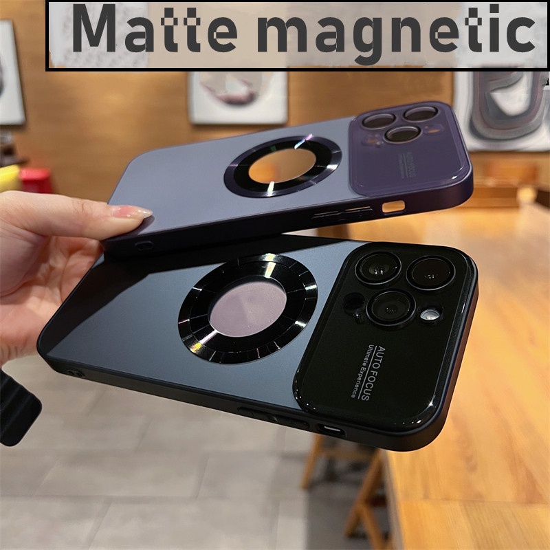 IPHONE Casing Film Perlindungan Lensa Baru Tahan Debu Mandiri Untuk Iphone14 13 12 11 Pro Max Plus Cakupan Penuh Casing Ponsel Kaca Buram