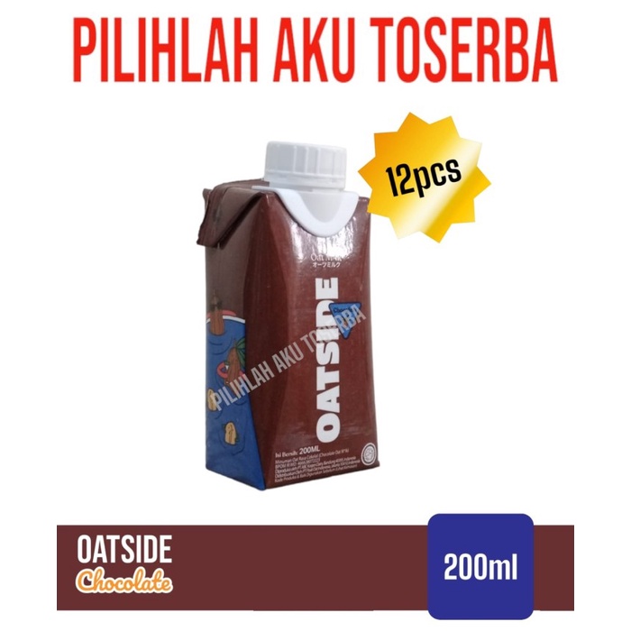 OATSIDE CHOCOLATE Susu Oat Milk 200 ml - ( HARGA 12 pcs )