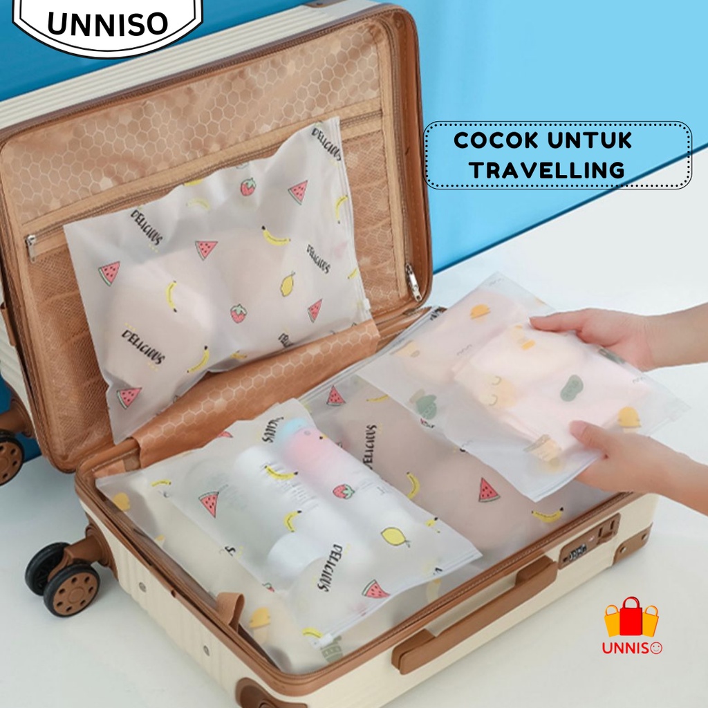 UNNISO - Kantong Zipbag Organizer Multifungsi