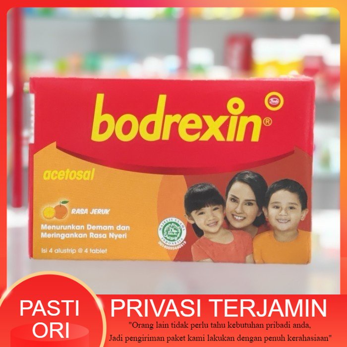bodrexin tablet / obat demam anak