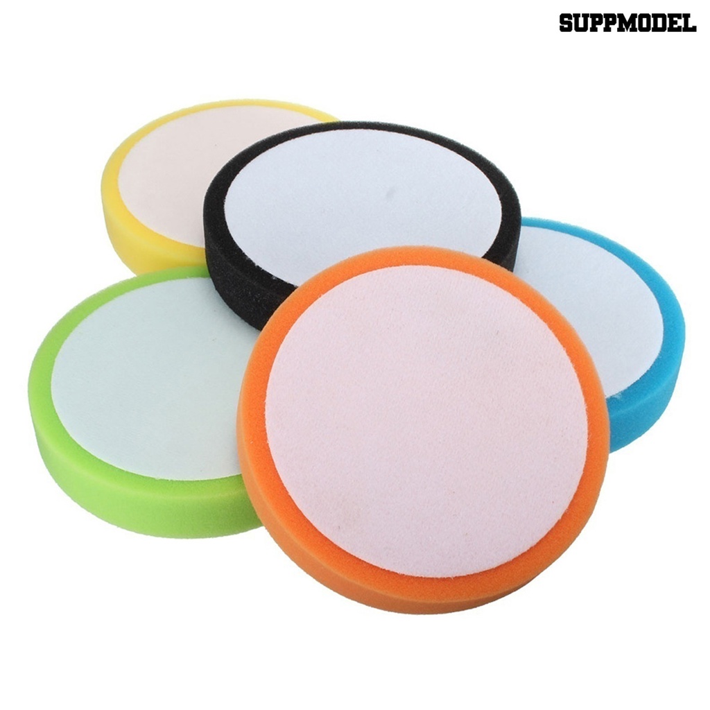 [SM]6 Inch 150mm Spons Buffer Soft Polishing Sponge Alas Poles Bulat Untuk Mobil