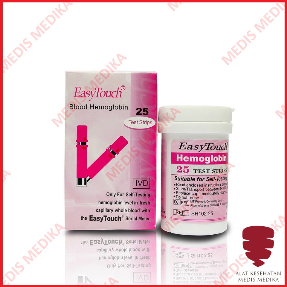 Easytouch Strip Hemoglobin Test Hb Refill Isi 25 Easy Touch