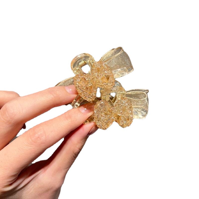 Hiasan kepala jepit rambut pita berlian versi wanita korea barang import dengan harga grosir bahan berkualitas import harga grosir bisa cod