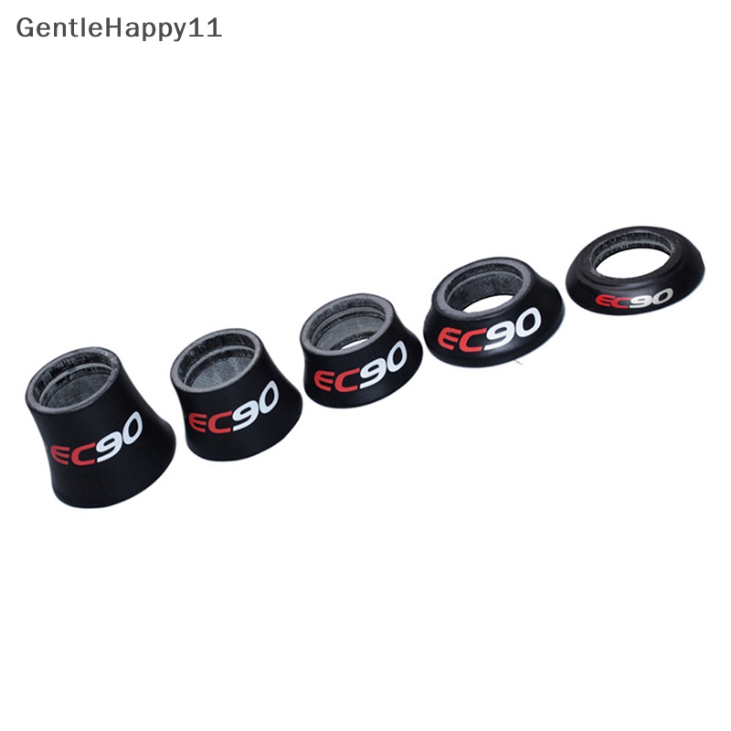 Gentlehappy EC90 28.6 Carbon Fiber Sepeda Kerucut Spacer Headset Spacer Mesin Cuci Penutup Atas id