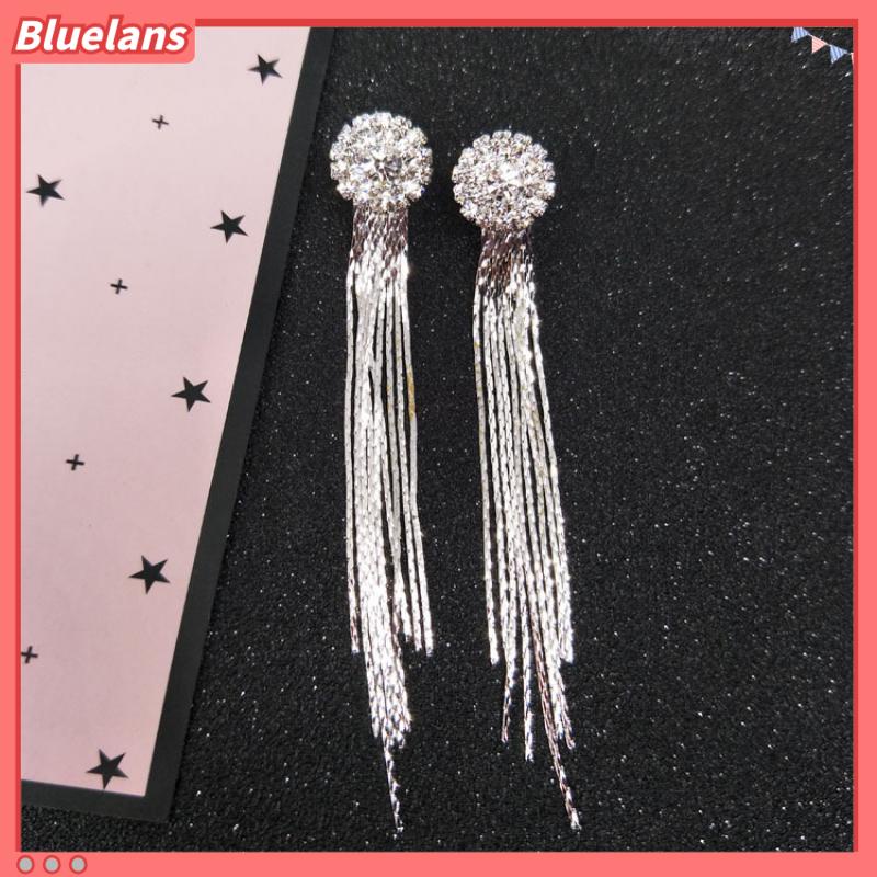 [BLS] Anting Wanita Berlian Rantai Cakar Kristal