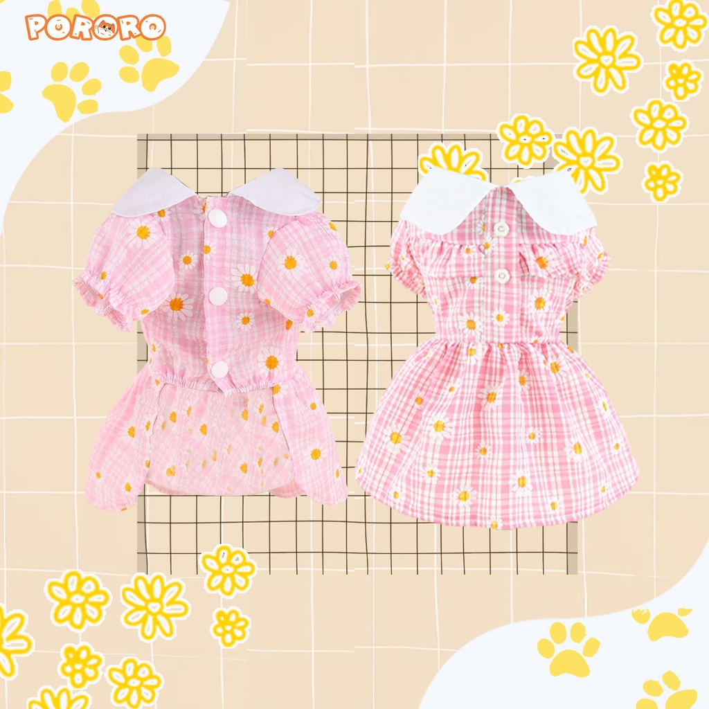 PORORO - Baju Kucing - Dress Twill