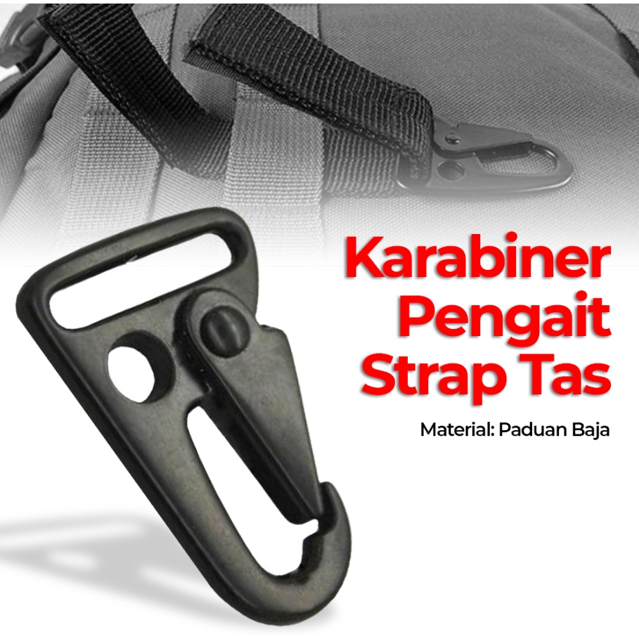 Carabiner Pengait Tali Strap Tas