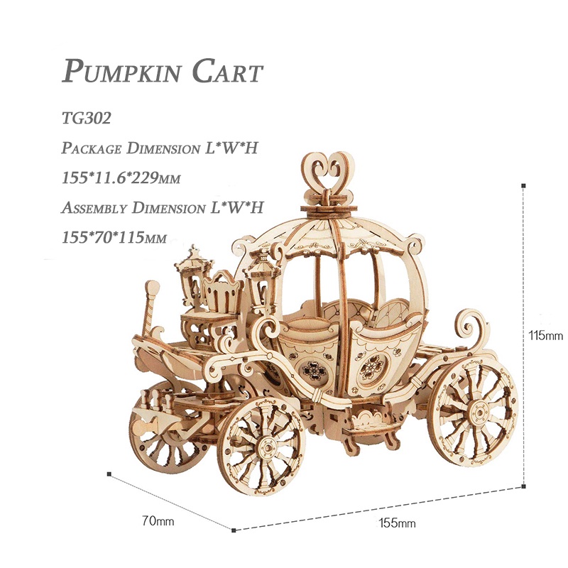 Toys Rolife Pumpkin Cart TG302