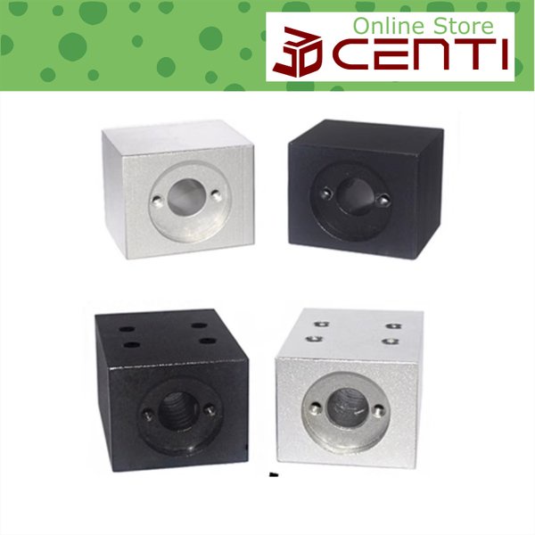 T8 T10 T12 Trapezoidal Lead Screw Nut Housing Anti Backlash MGN12C