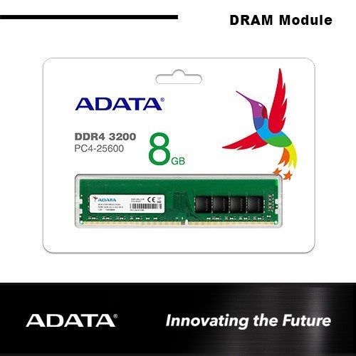 ADATA DDR4 3200MHz 8GB (1X8GB) - RAM LONGDIMM Single Channel