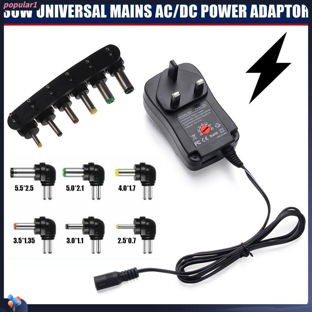 POPULAR Populer Multi Voltage Adaptor Tegangan Charger 3-12V Multifungsi