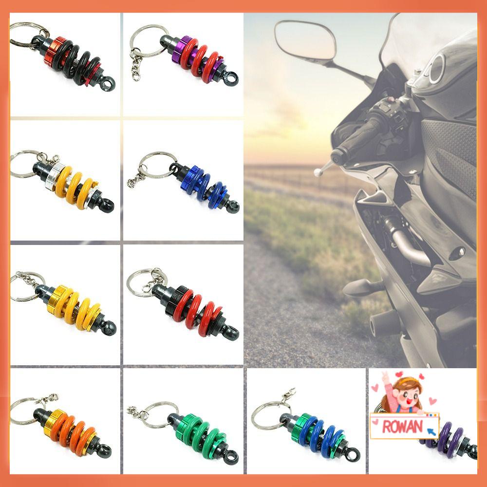 R-FLOWER Shock Absorber Universal New Shock Absorber Pendant Kunci Hias Gantungan Kunci Motor