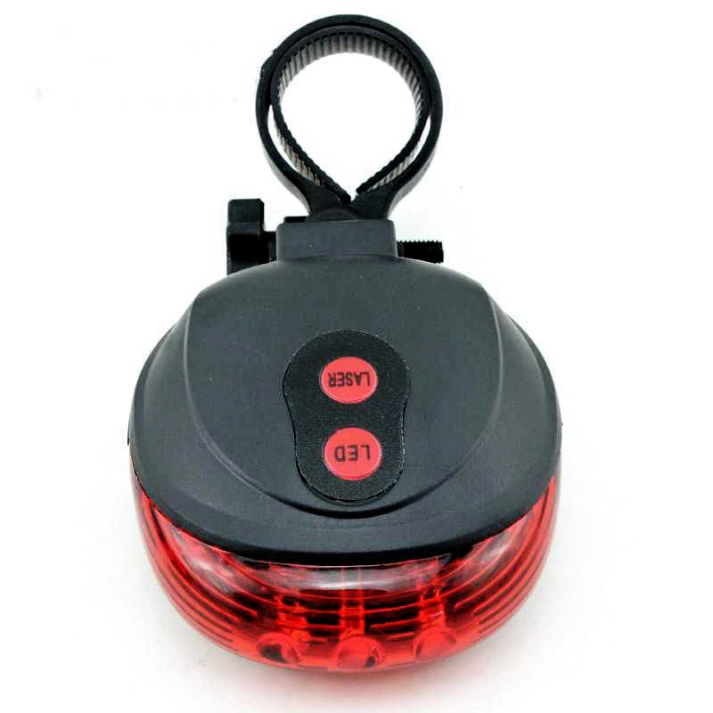 Lampu Belakang Sepeda / Laser Tail Light Strobo / Laser Sepeda 2 Warna