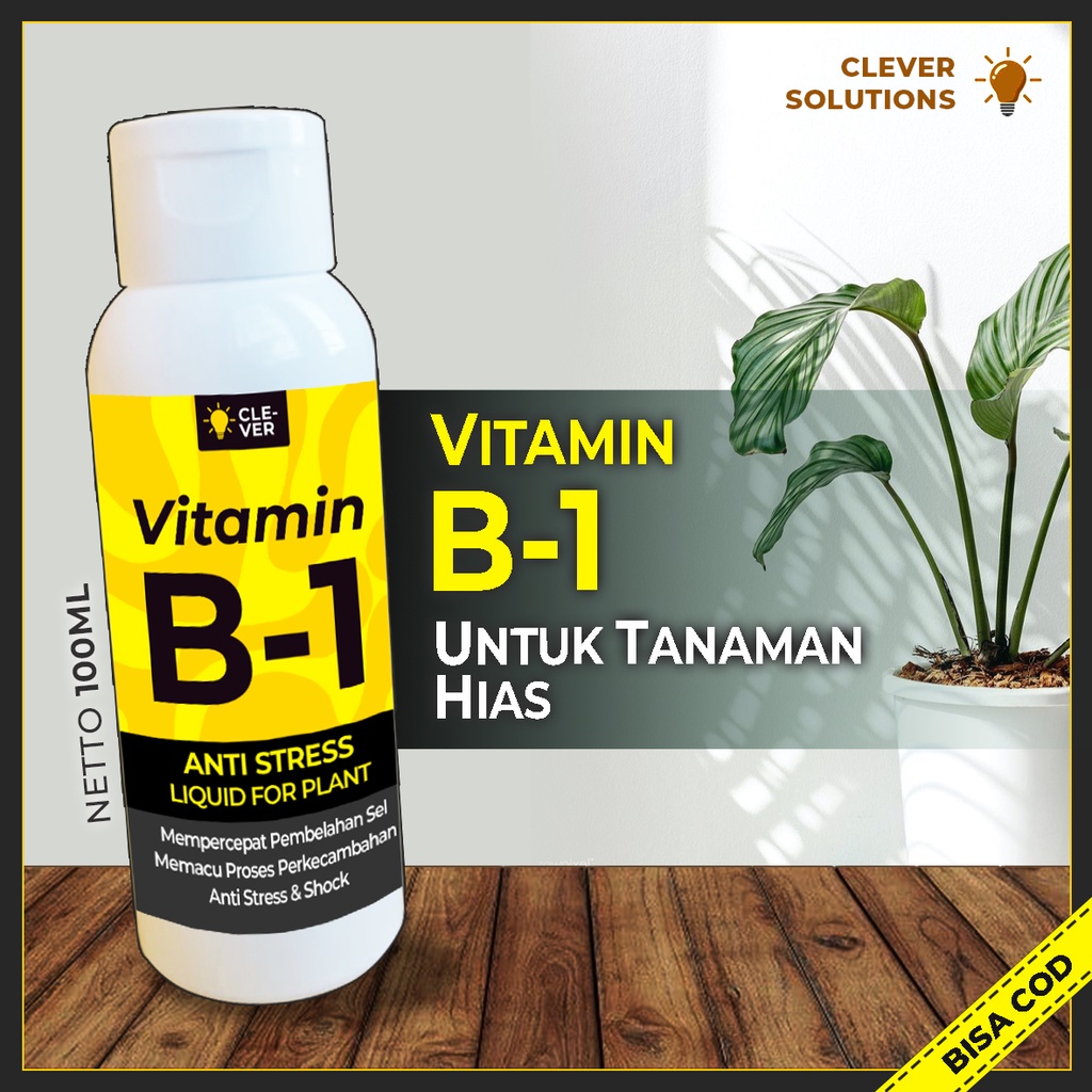 Vitamin B1 Tanaman Hias 100 ML Liquinox Anti Stress Tanaman Hias Anti Stress Liquid for Plant Pupuk 